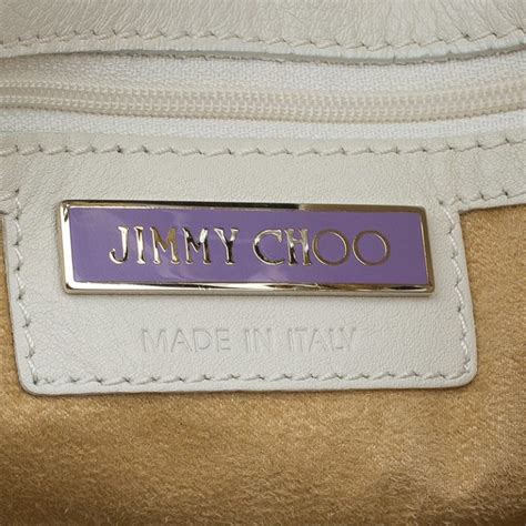 jimmy choo bag fake or real|jimmy choo purse logo.